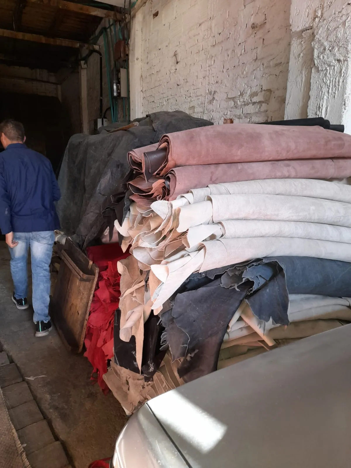 Leather production process